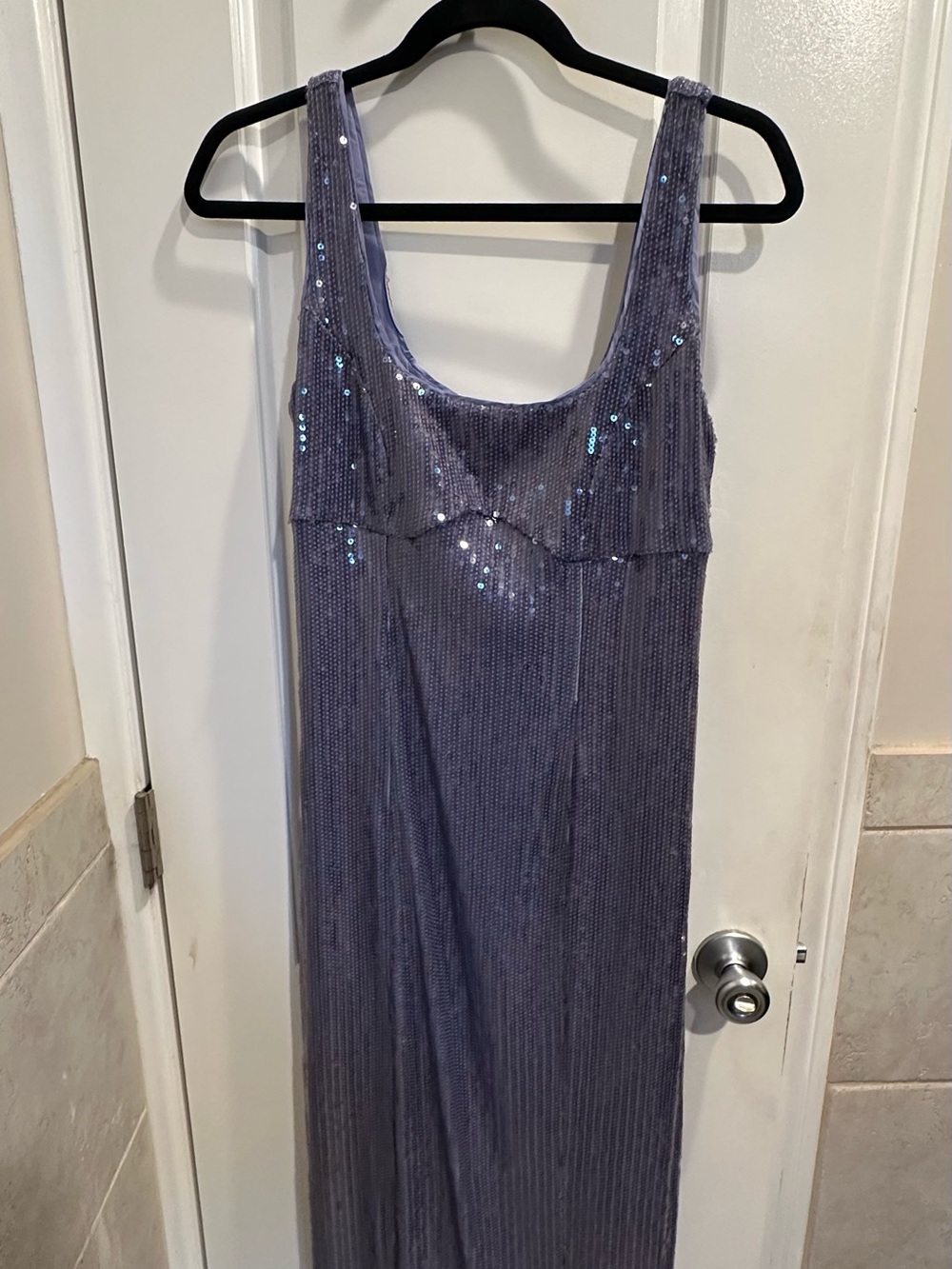 Anthropologie Pilcro lavender size 4 sequined dress